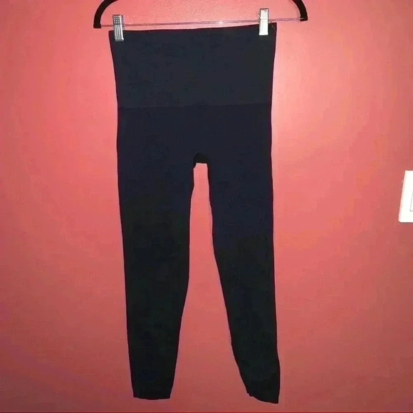 SPANX Navy Leggings - Picture 2 of 8